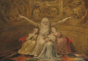 Job et ses filles - William Blake